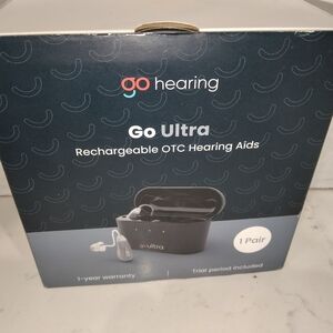 Go Hearing Go Ultra Rechargeable OTC Hearing Aids
